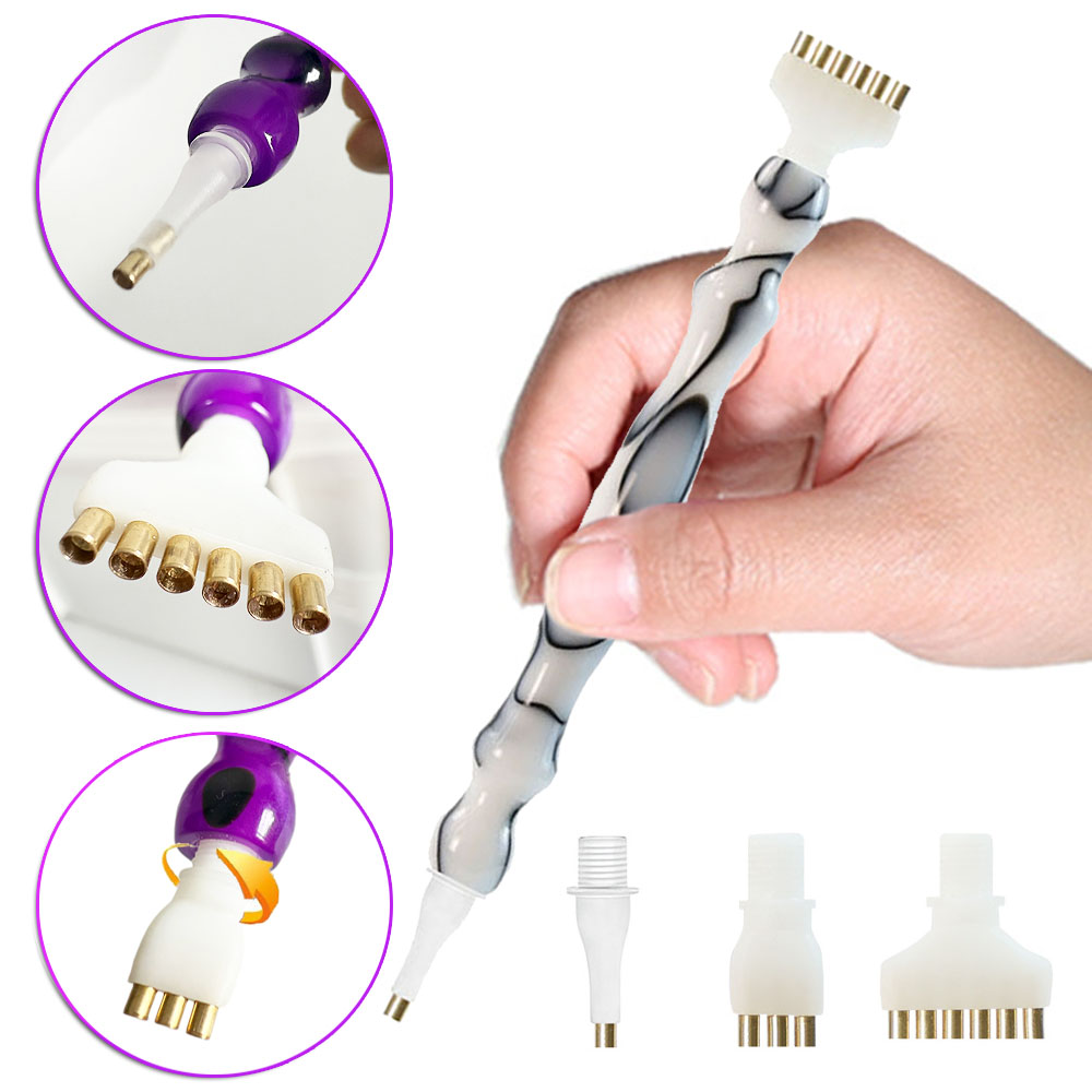 Nail Art Emerald - 1Set 5D Resin Diamond Painting Pen