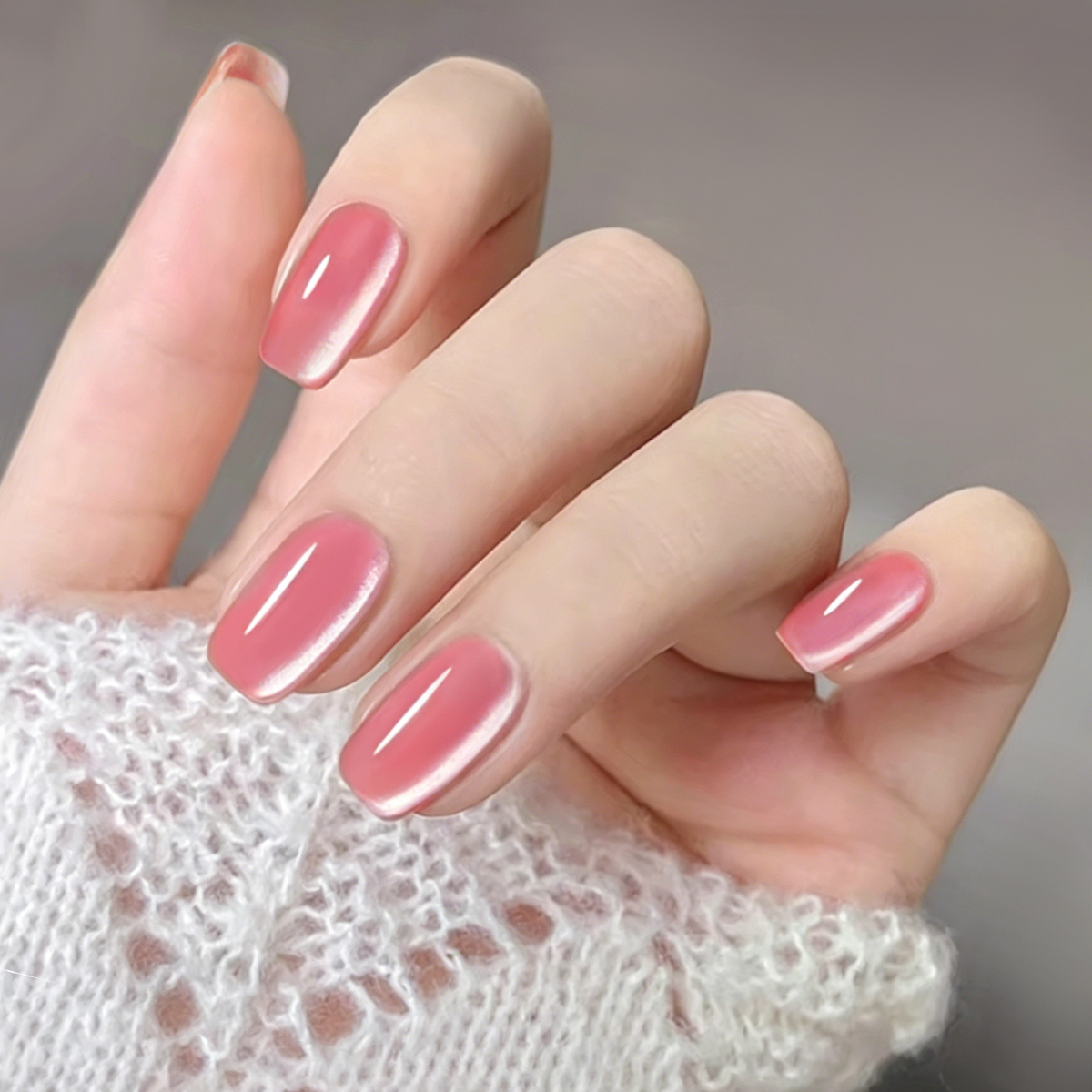 Mpow 1/2pcs 10ml Pink Cat Eye  - Nail Art Cat Eye Pink 리뷰 및 가격