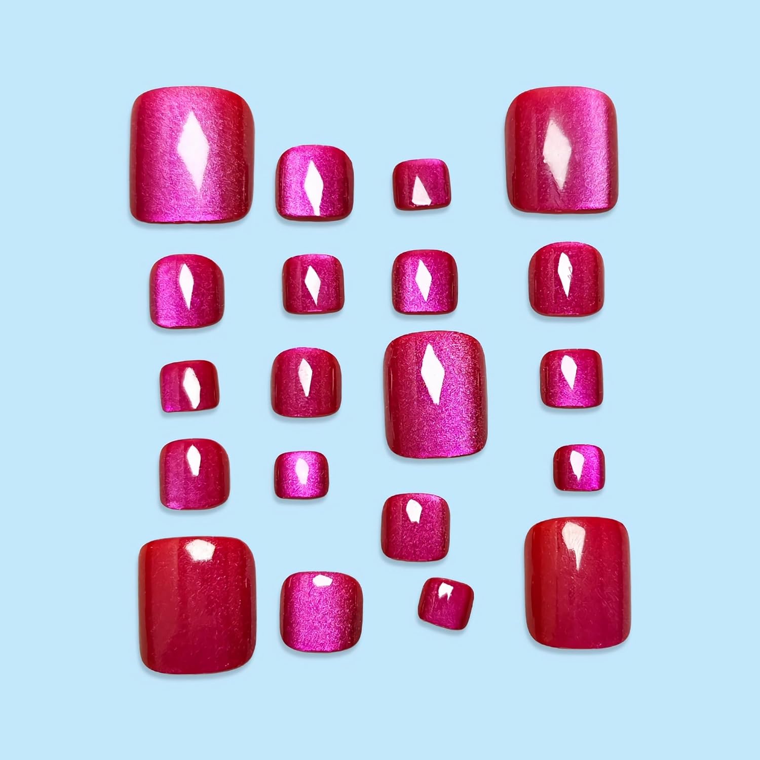 96PCS Acrylic Presser Foot Sha - Nail Art Aesthetic 리뷰 및 가격