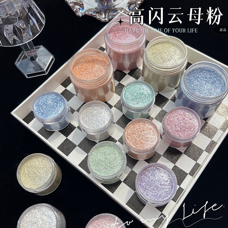 Mermaid Diamond Glitter Mica P - Nail Art Emerald 리뷰 및 가격