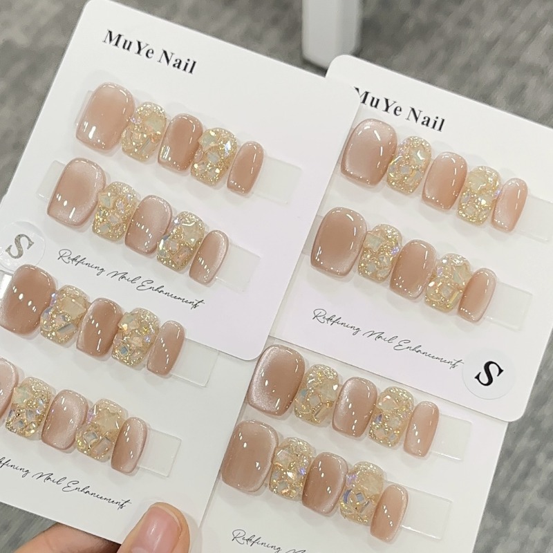 24pcs Summer Short Presss on N - Nail Art Design 리뷰 및 가격