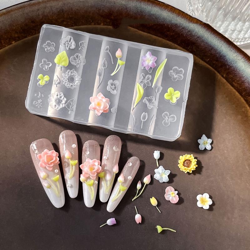 Reusable Silicone Nail Art Mol - Nail Art Halal 리뷰 및 가격