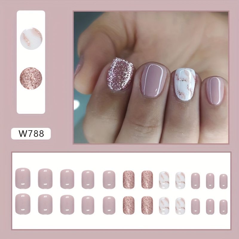for Lotus Pink Short Stone Pat - Nail Art Ombre Pink 리뷰 및 가격