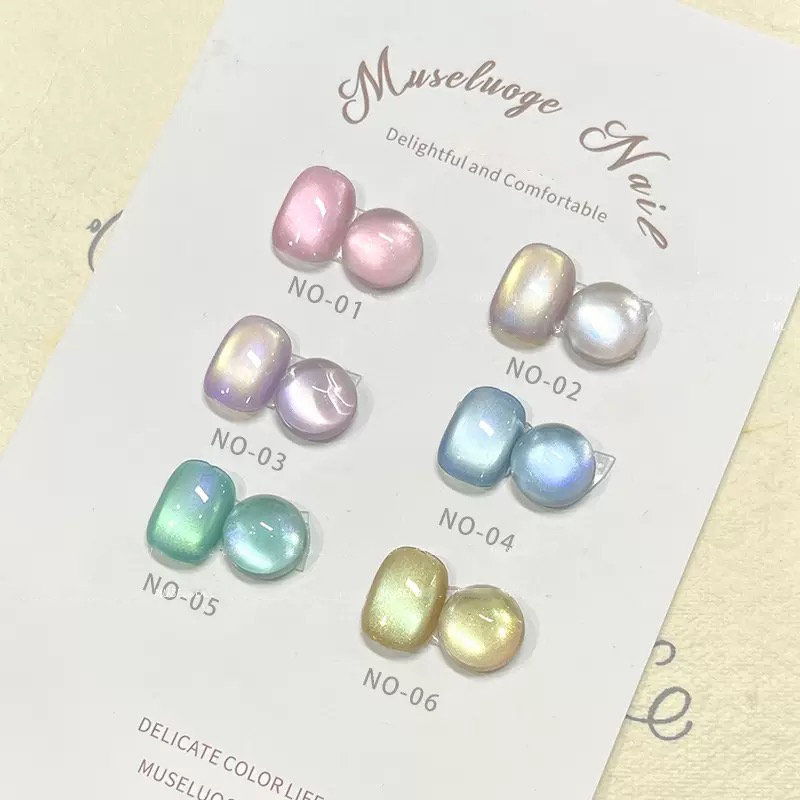 ZH 12ML Mermaid Cat Eye Nail P - Nail Art Cat Eye Pink 리뷰 및 가격