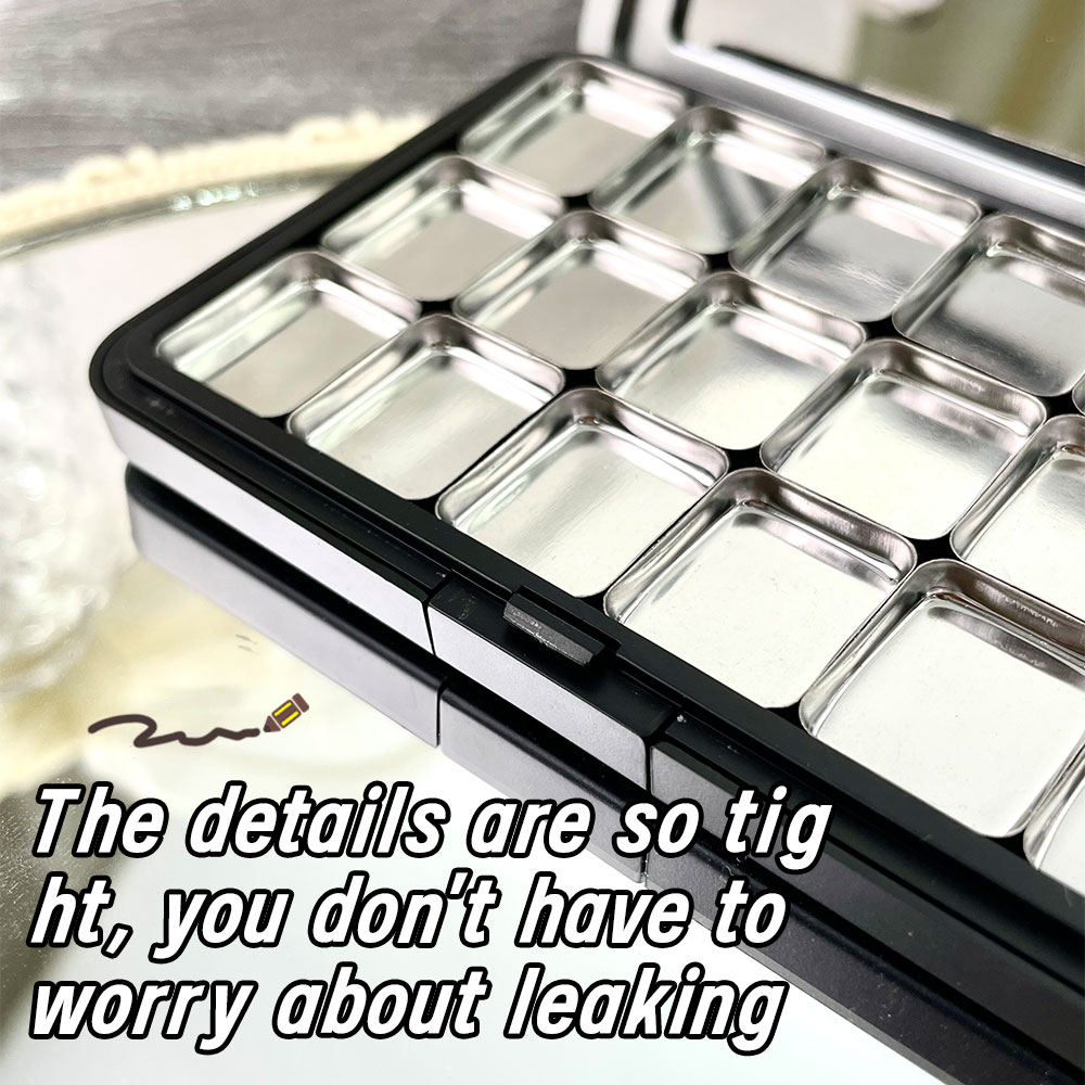 18 Grids Iron Watercolor Paint - Nail Art Halal 리뷰 및 가격