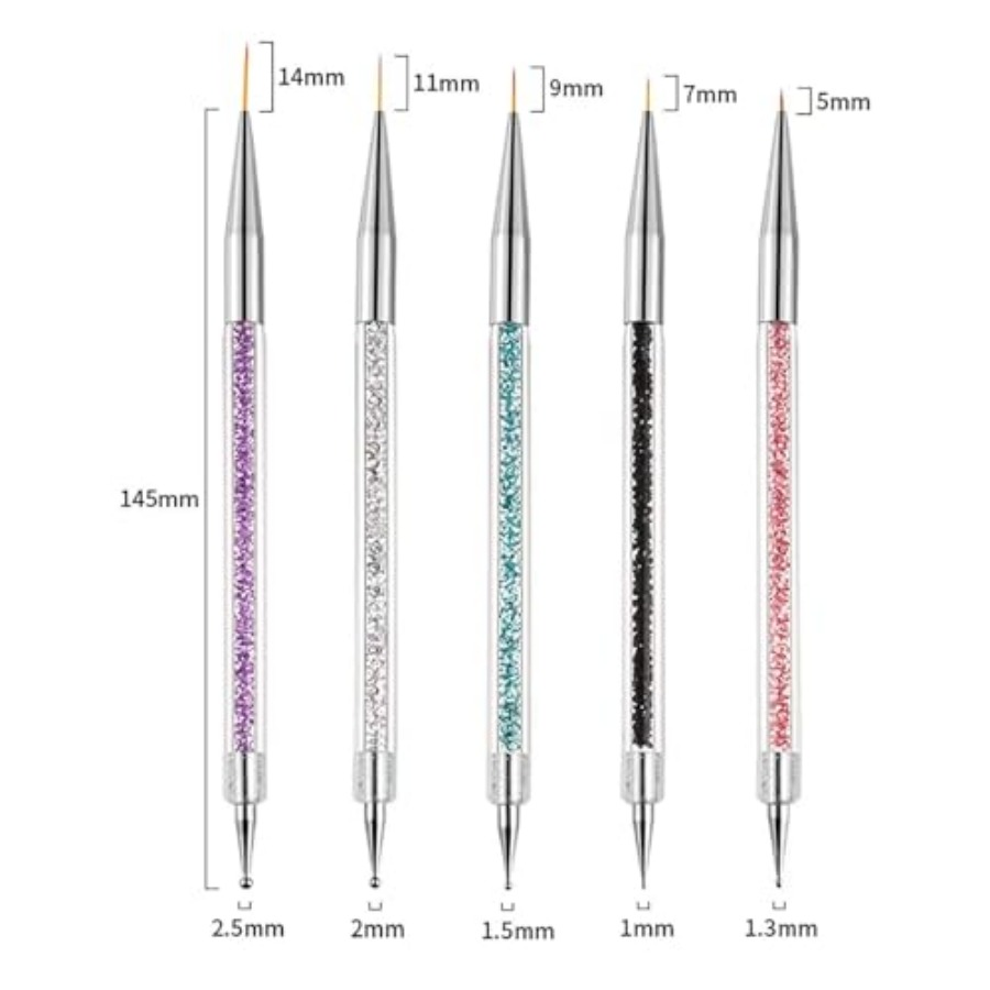 0Pcs Dual-Ended Nail Art Tool  - Nail Art Dotting Tool 리뷰 및 가격