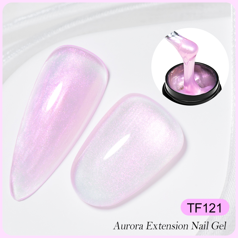 6Pcs/Set Aurora Extension Nail - Nail Art Ombre Pink 리뷰 및 가격