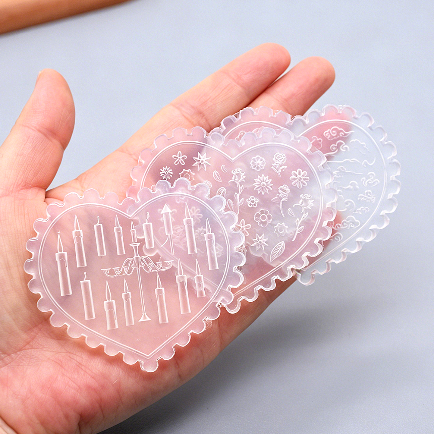 Mini Silicone Mold, Flower Clo - Nail Art Emerald 리뷰 및 가격