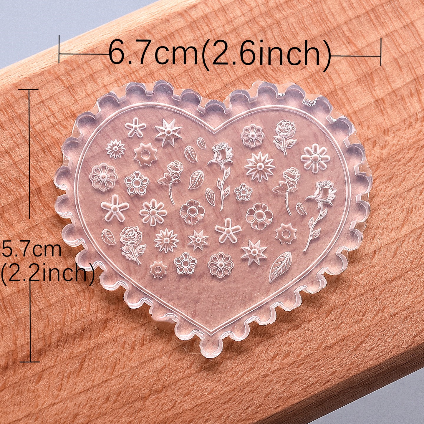 Mini Silicone Mold, Flower Clo - Nail Art Emerald 리뷰 및 가격