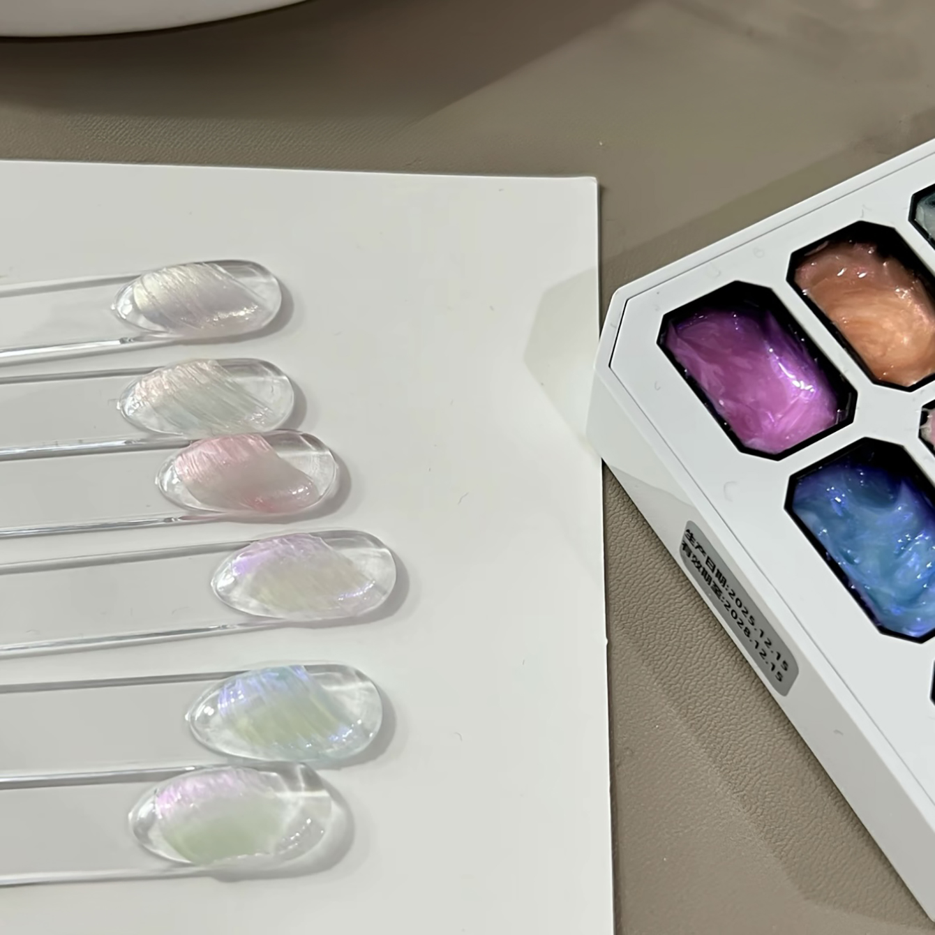 2026 New 12-Grid Aurora Acetat - Nail Art Halal 리뷰 및 가격