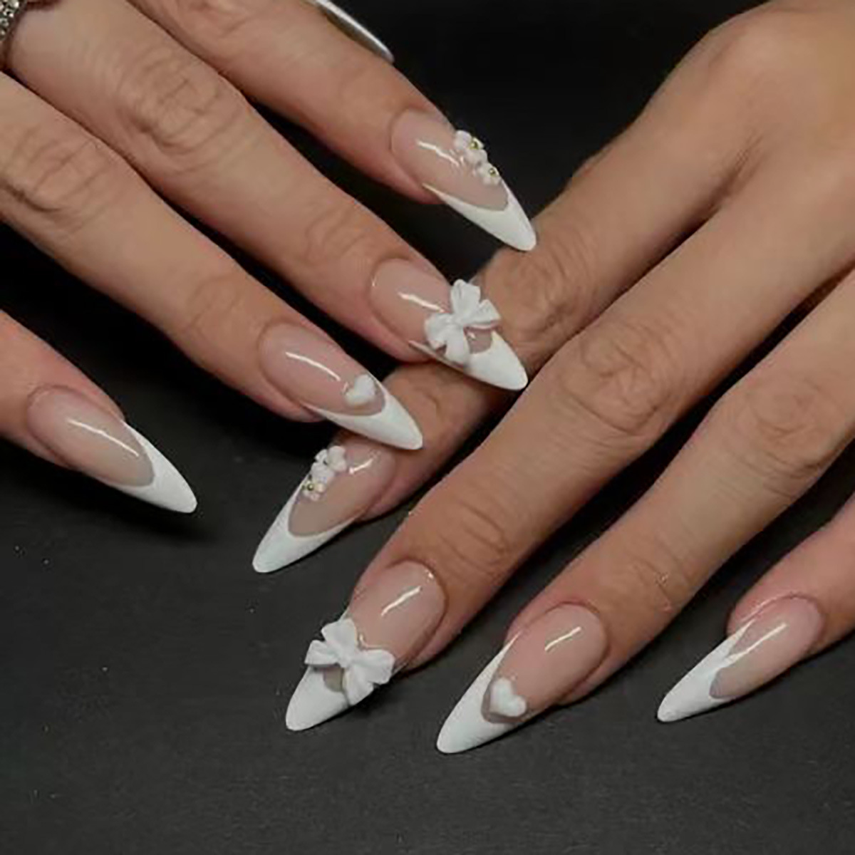 24pcs Fashion Rhinestone Press - Nail Art Aesthetic 리뷰 및 가격