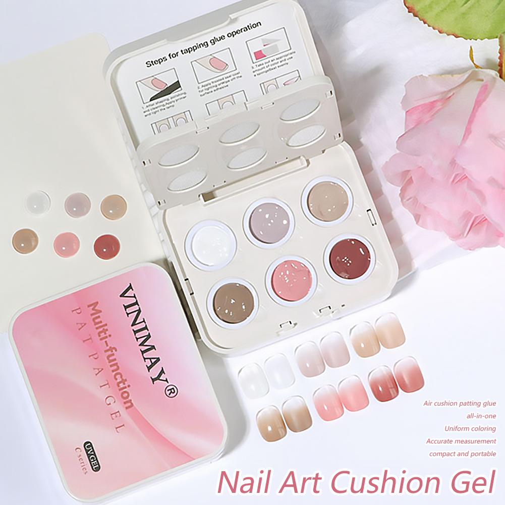 6 Colors Ombre Nail Gradient G - Nail Art Ombre Pink 리뷰 및 가격