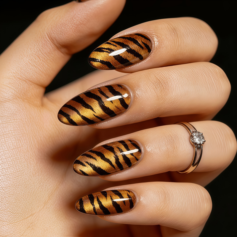 24PCS Long French Almond Press - Nail Art Aesthetic 리뷰 및 가격