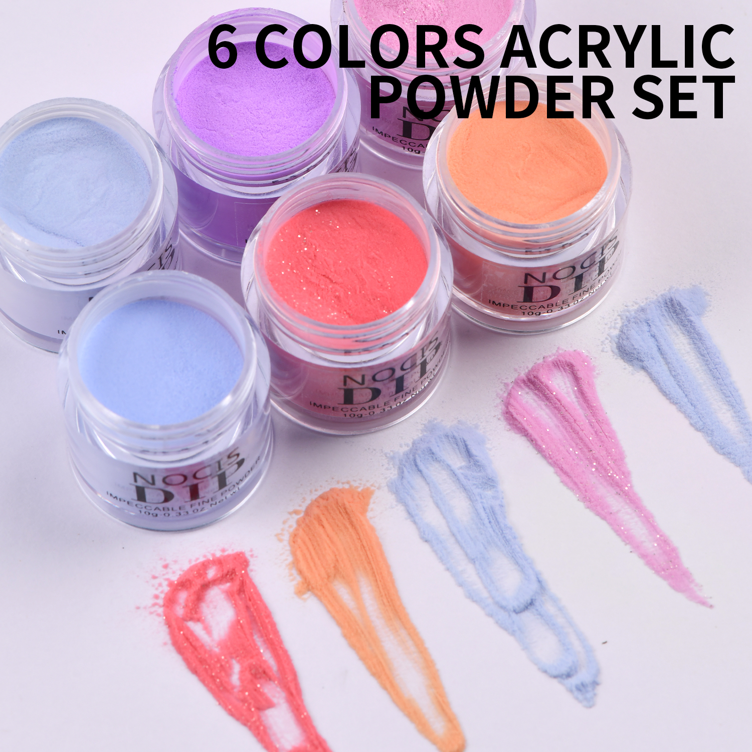 NOCIS Color Changing Dip Powde - Nail Art Ombre Pink 리뷰 및 가격