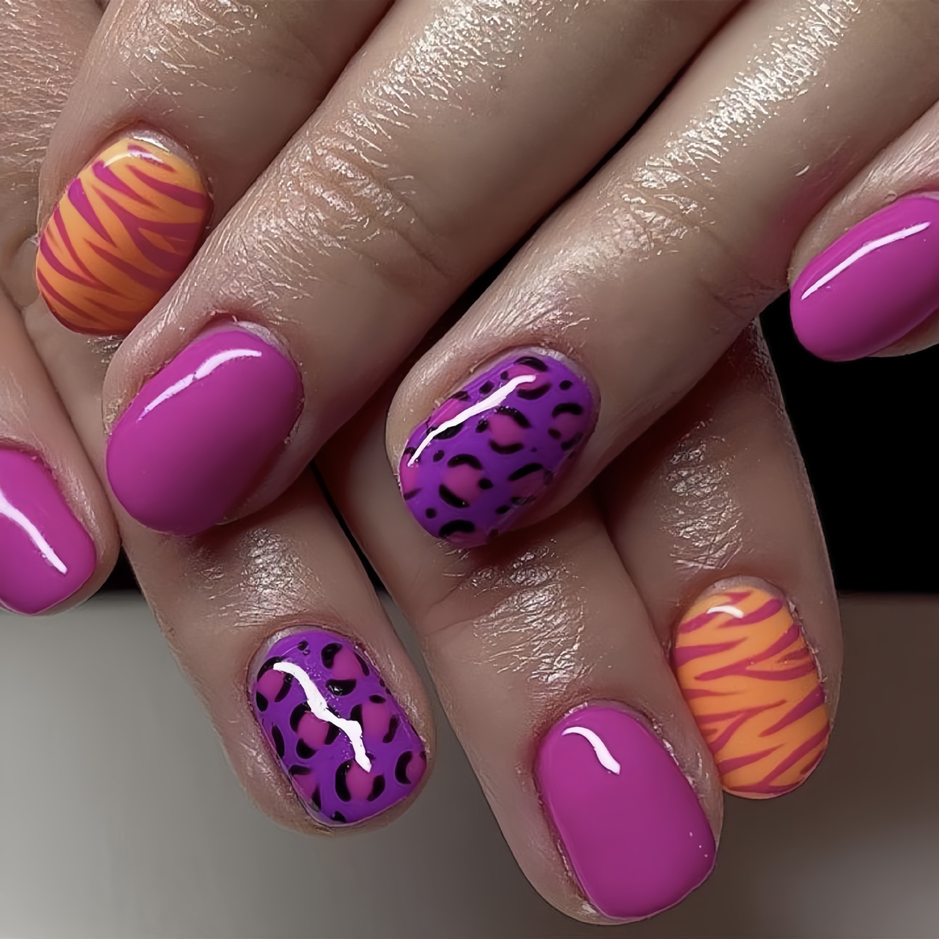 Short long fake nails for wome - Nail Art Aesthetic 리뷰 및 가격