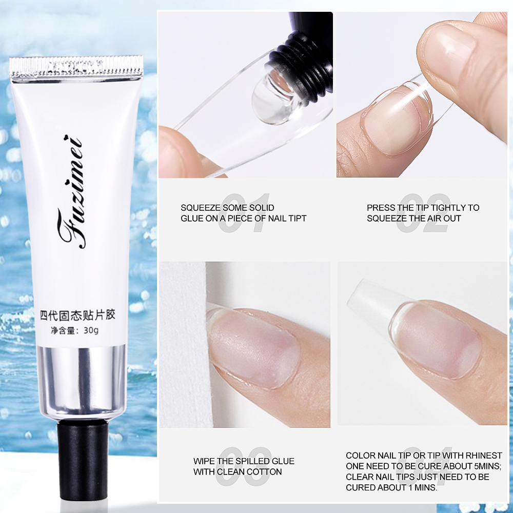 30/20/10g Solid Soft Fake Nail - Nail Extension Form 리뷰 및 가격