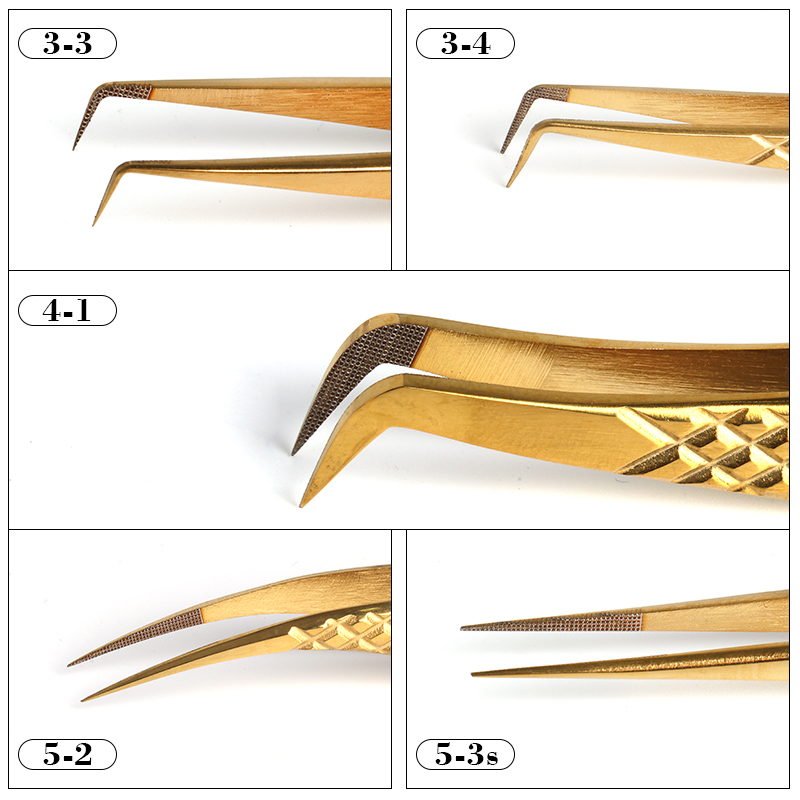 1pc Fiber Tip Tweezers Stainle - Nail Extension Form 리뷰 및 가격