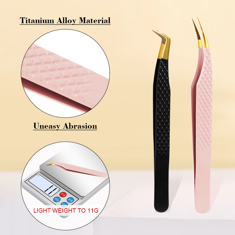 1pc Fiber Tip Tweezers Stainle - Nail Extension Form 리뷰 및 가격