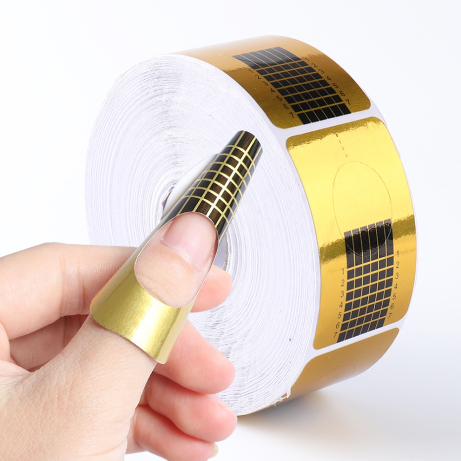 100pcs Nail Art Form French Ac - Nail Extension Form 리뷰 및 가격