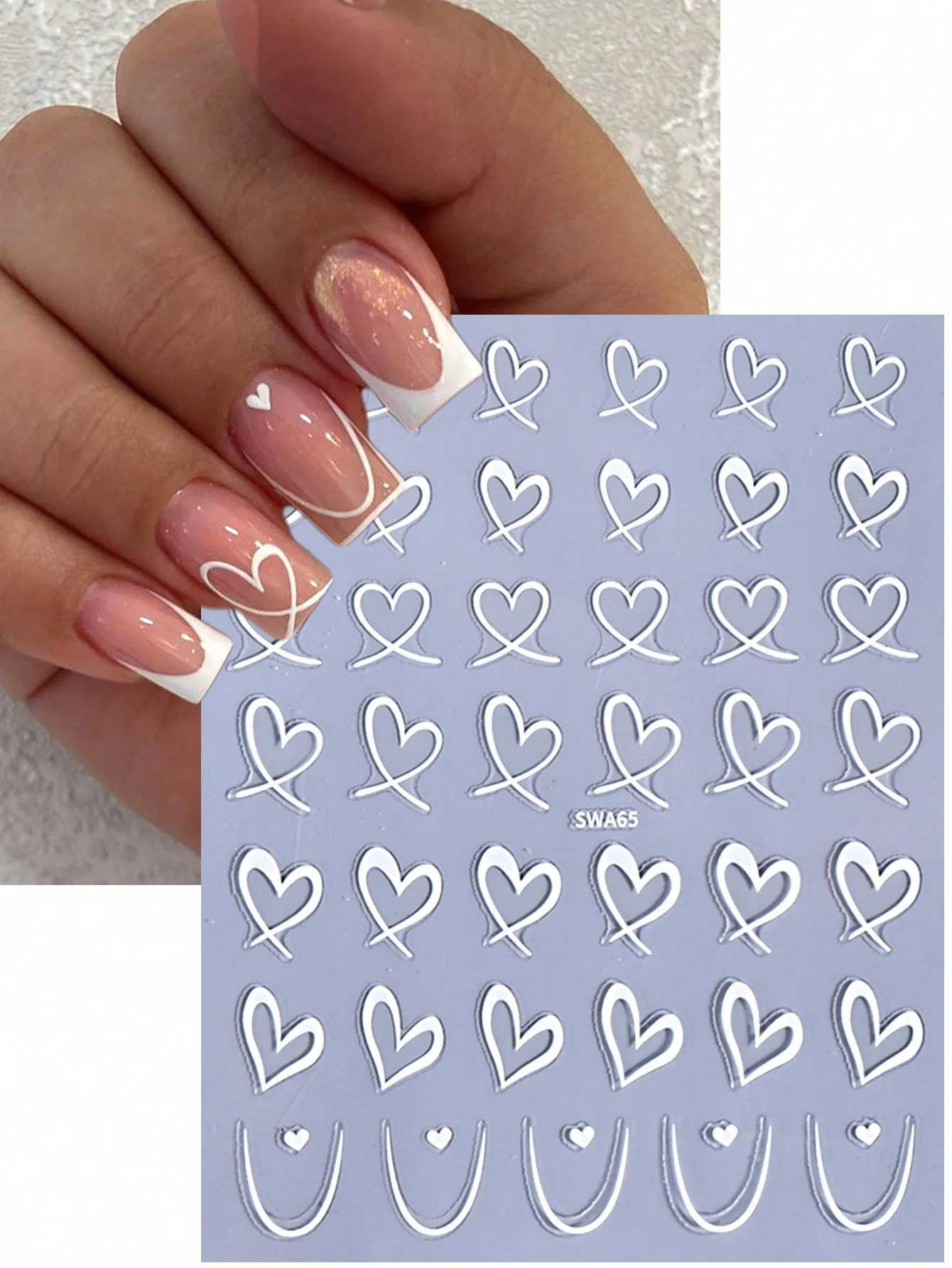 2pcs 3D Pink Lotus Flower Nail - Nail Art Ombre Pink 리뷰 및 가격