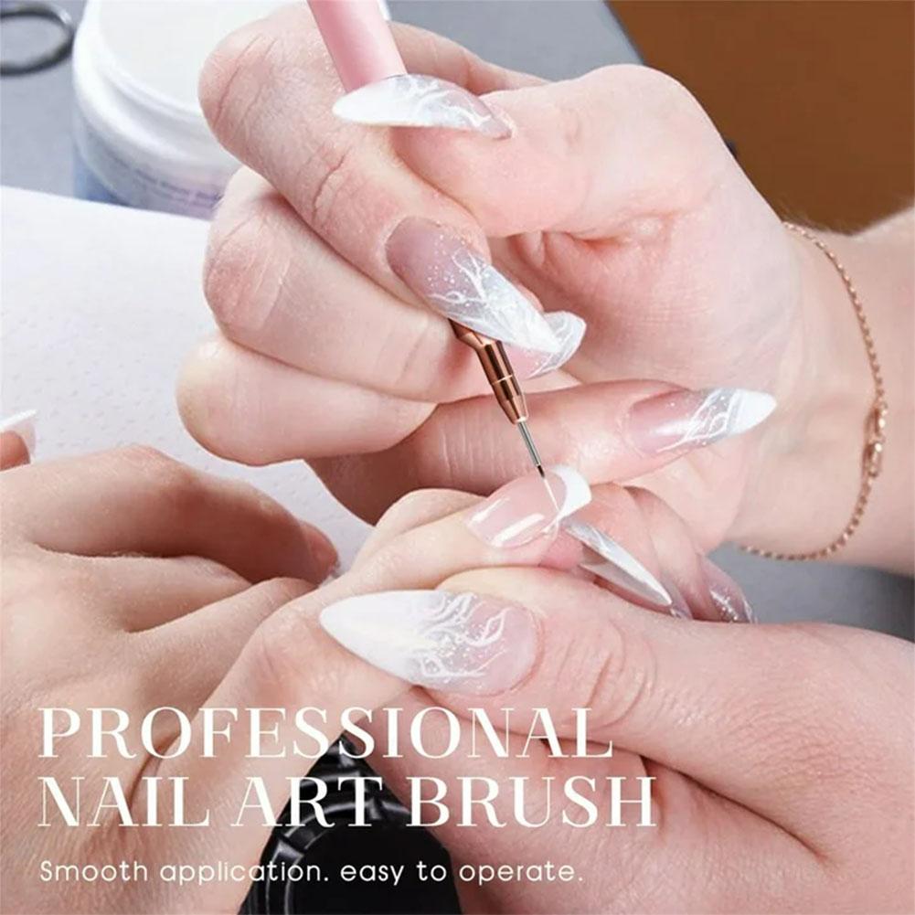 5pcs Nail Art Liner Brush Set  - Nail Art Halal 리뷰 및 가격