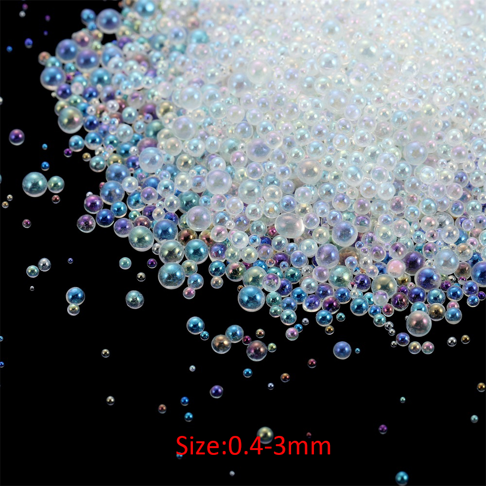 10/20g 0.4-3mm Mini Bubble Bal - Nail Art Emerald 리뷰 및 가격