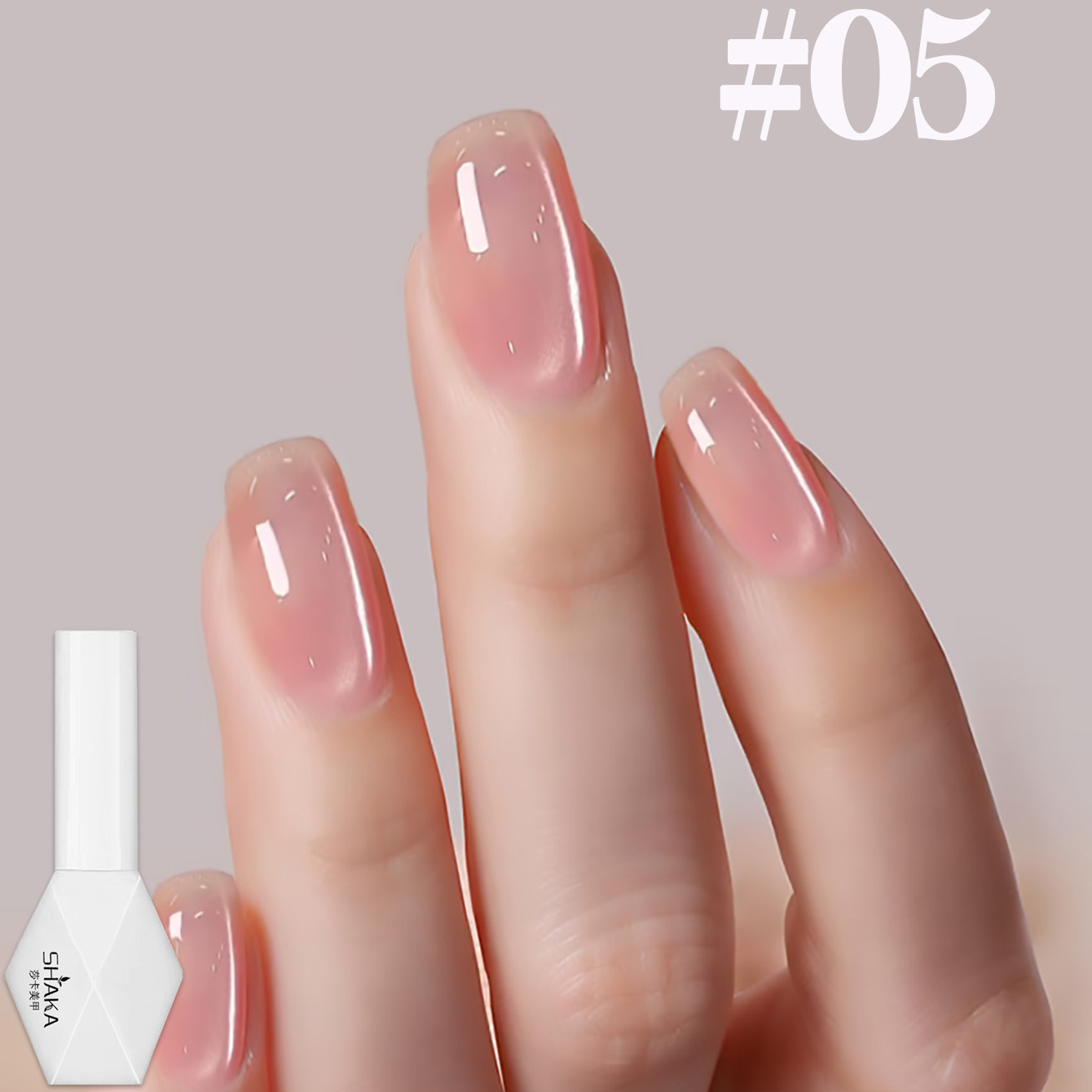 SHAKA 1-12pcs Summer Popular I - Nail Art Cat Eye Pink 리뷰 및 가격