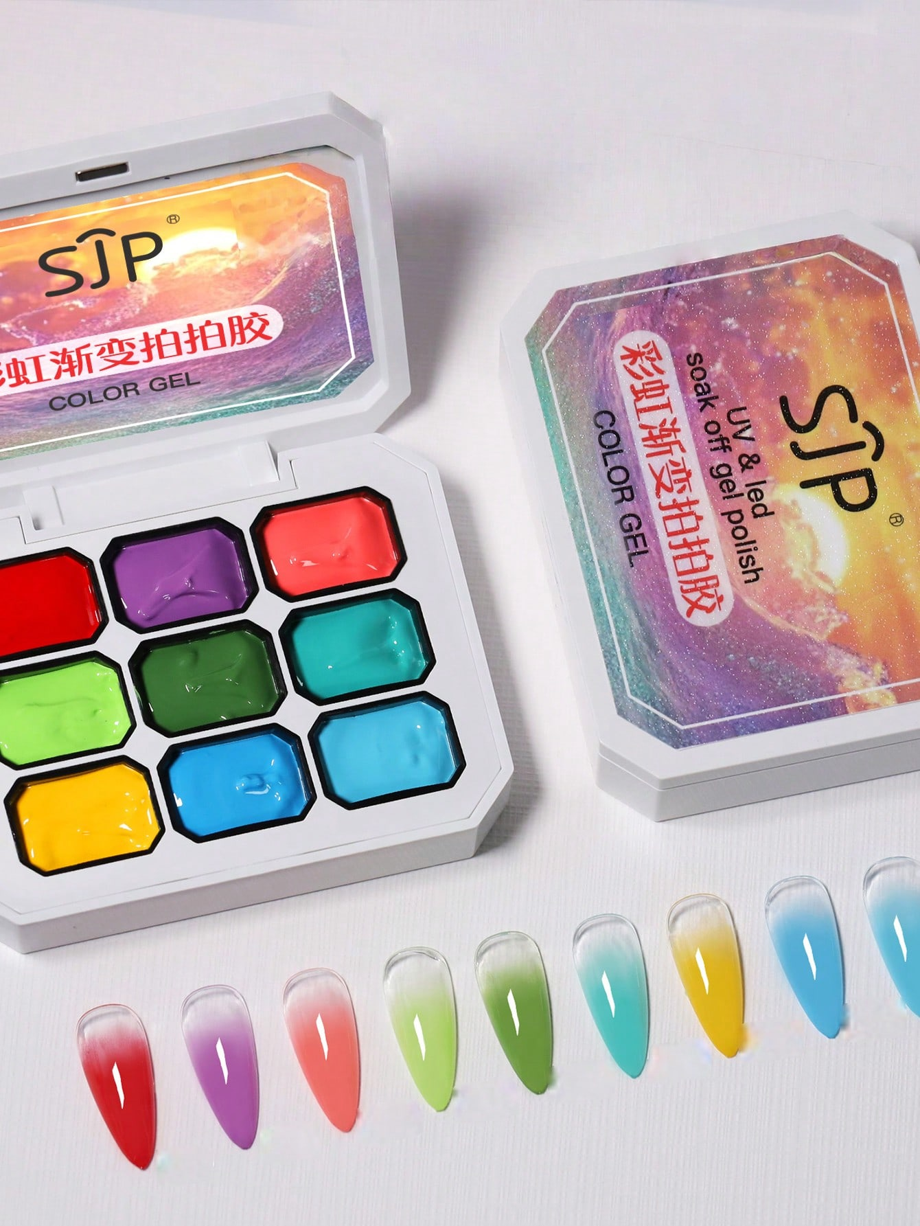 9-Color Summer Color Y2K Dopam - Nail Art Halal 리뷰 및 가격