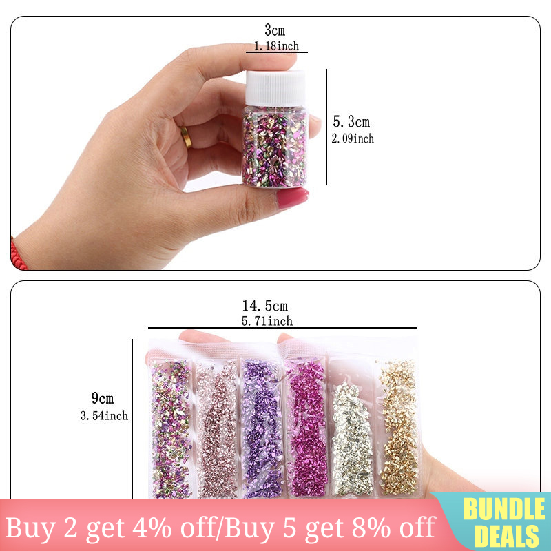 Epoxy Resin Colorful Metallic  - Nail Art Emerald 리뷰 및 가격