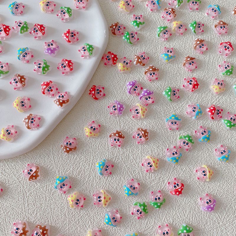 2/10/20pcs Kirby Nail Charms 3 - Nail Art Design 리뷰 및 가격