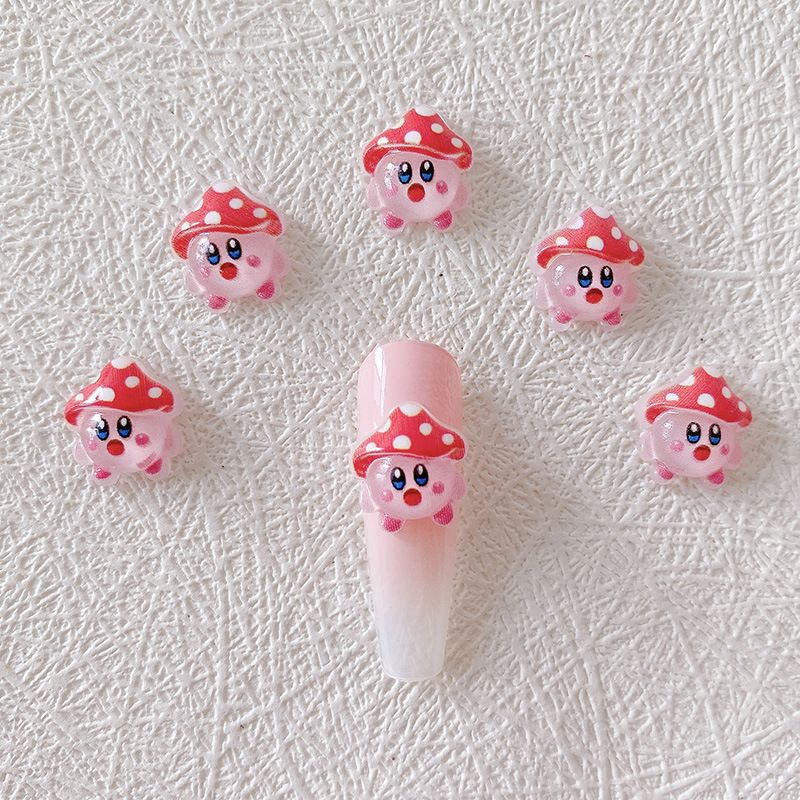 2/10/20pcs Kirby Nail Charms 3 - Nail Art Design 리뷰 및 가격