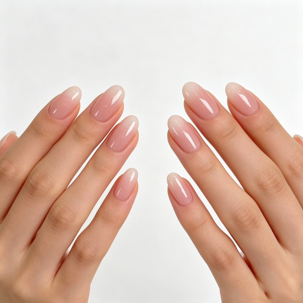 24Pcs Nails Simple Ombre Sprin - Nail Art Ombre Pink 리뷰 및 가격
