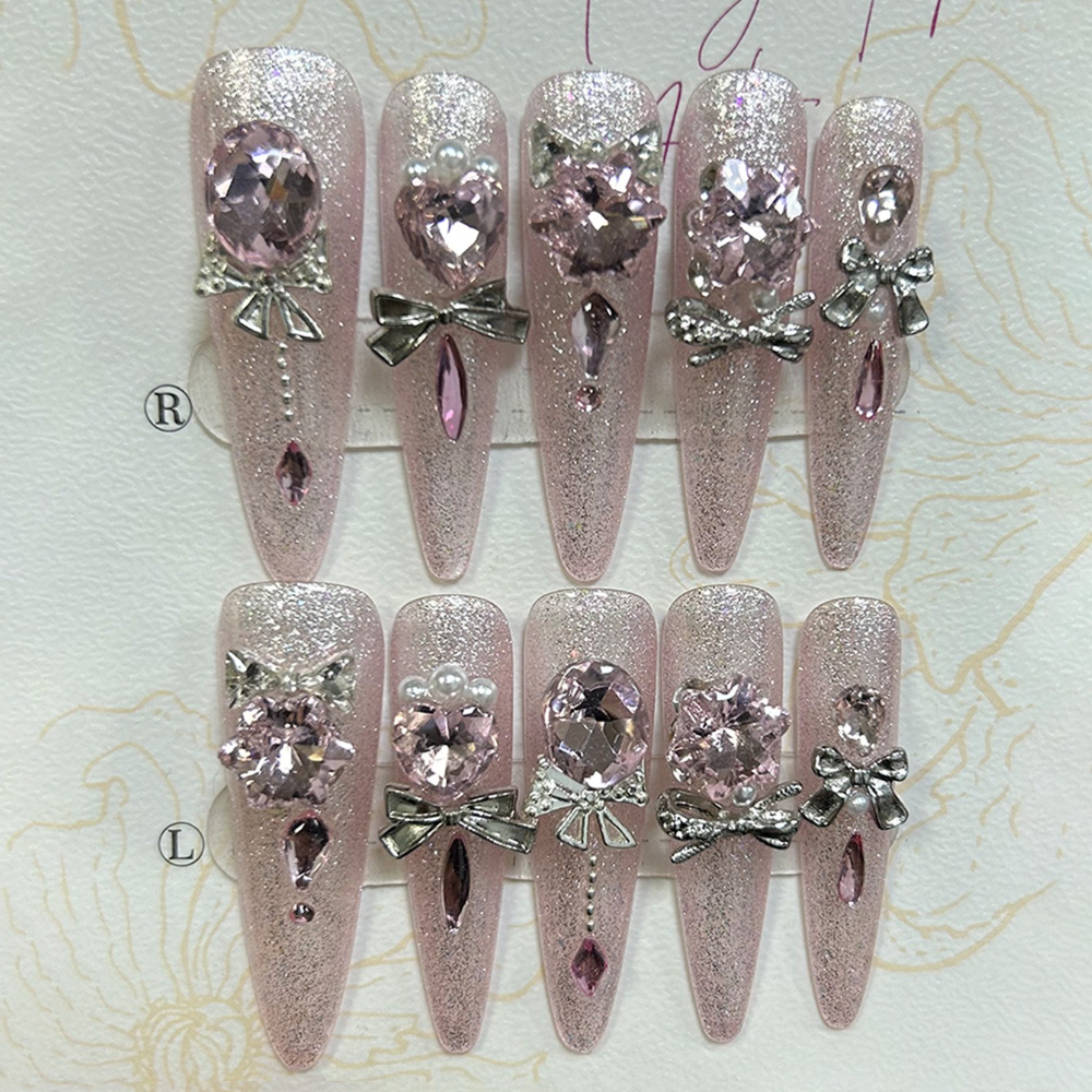 Luxury Pink Cat Eye Glitter St - Nail Art Cat Eye Pink 리뷰 및 가격
