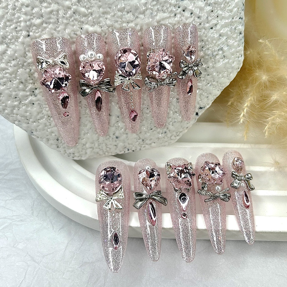 Luxury Pink Cat Eye Glitter St - Nail Art Cat Eye Pink 리뷰 및 가격