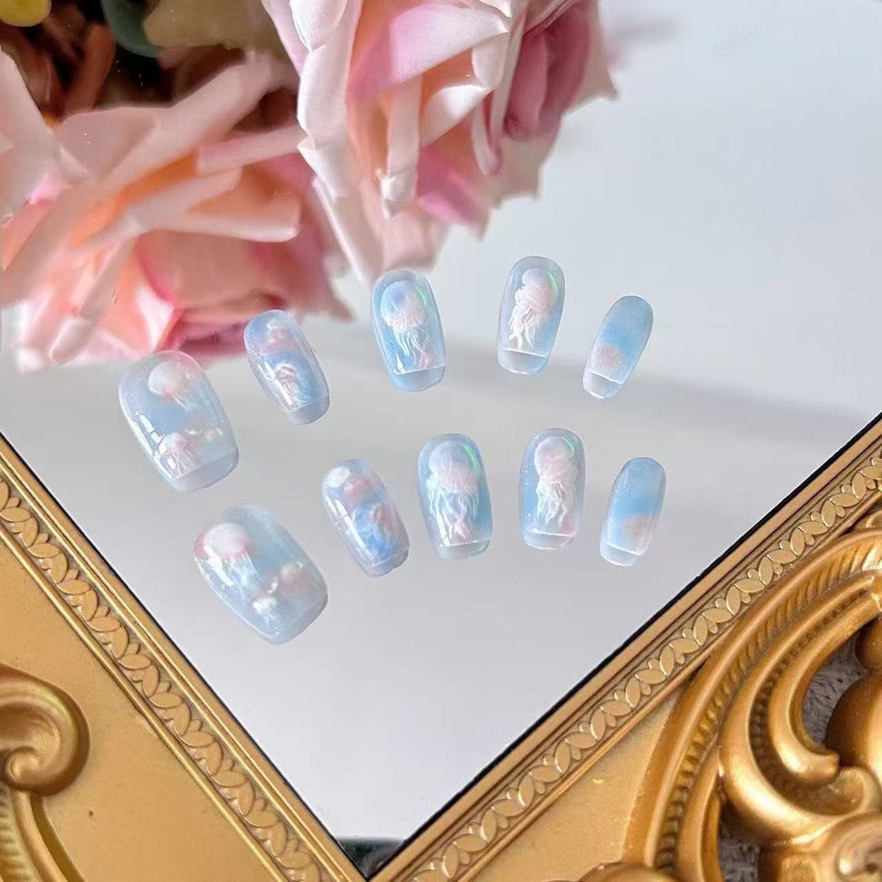 10 Pcs Women Colour Dreamy Jel - Nail Art Emerald 리뷰 및 가격