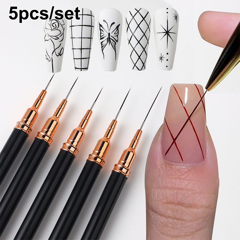 #5Pcs/Set Professional Nail Ar - Nail Art Halal 리뷰 및 가격