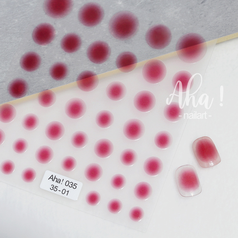 1Pc Pink Ombre Round Gradient  - Nail Art Ombre Pink 리뷰 및 가격