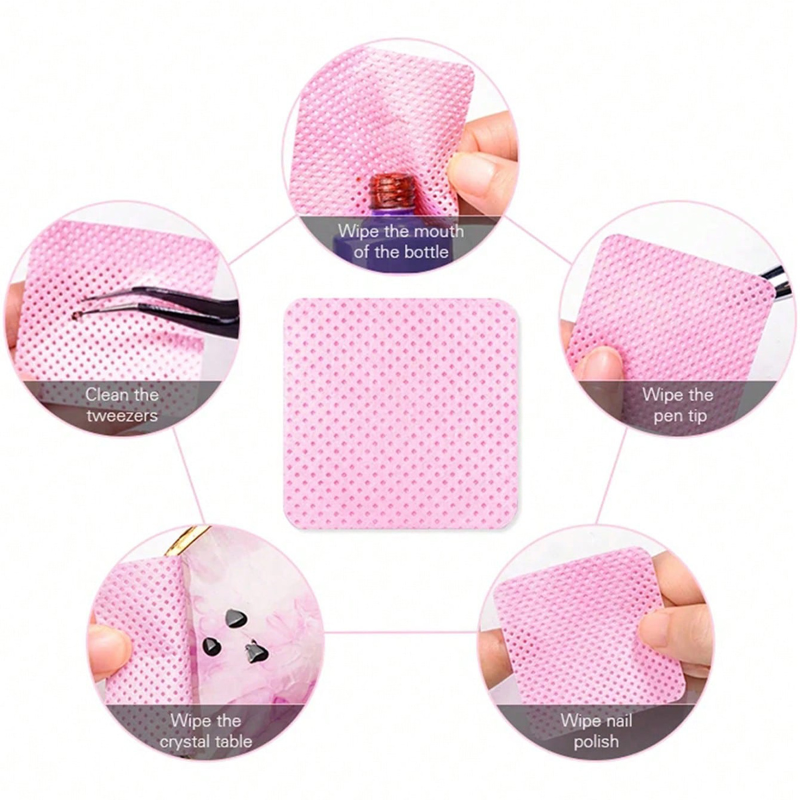 Lint Free Wipes Cleaning Tool  - Nail Art Remove 리뷰 및 가격