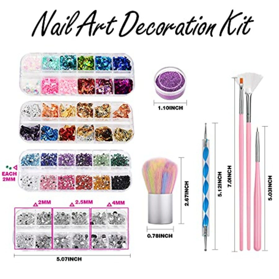 Nail Art Kit, Nail Art Brushes - Nail Art Dotting Tool 리뷰 및 가격