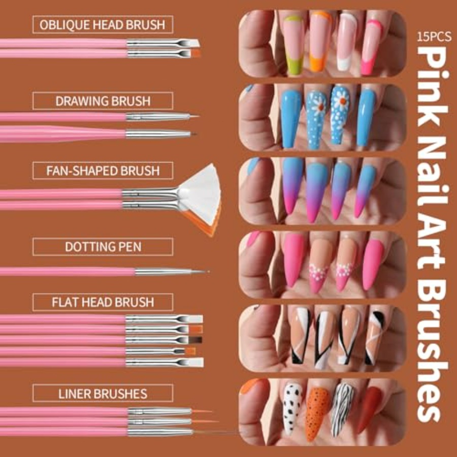 Nail Art Kit, Nail Art Brushes - Nail Art Dotting Tool 리뷰 및 가격