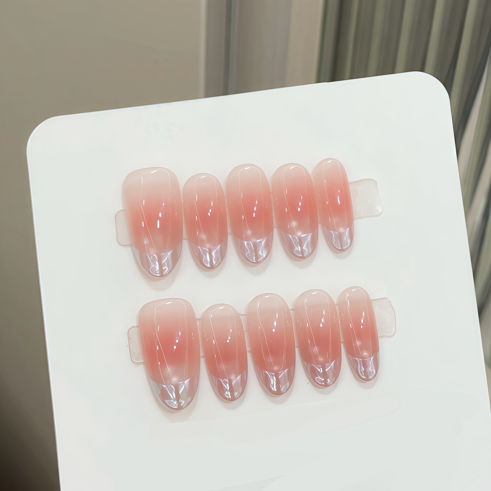 10pcs Pure Hand Pressed Oval N - Nail Art Emerald 리뷰 및 가격