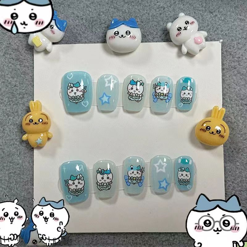 Nail Art yiji ハチワレ Hachiware う - Nail Art Emerald 리뷰 및 가격