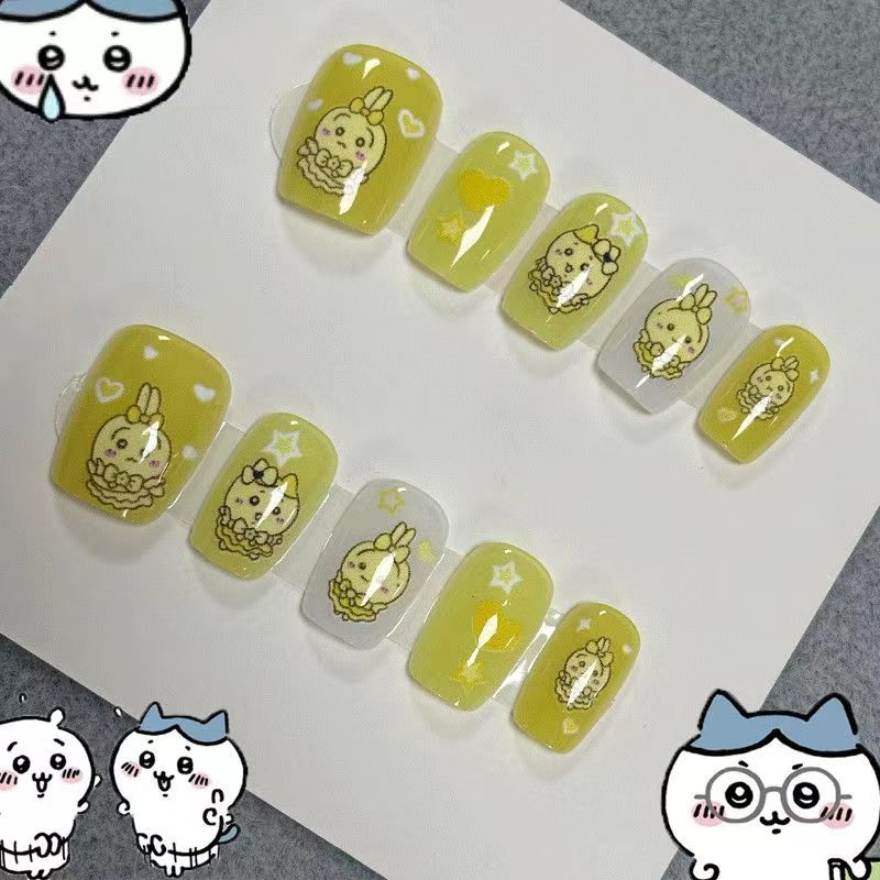 Nail Art yiji ハチワレ Hachiware う - Nail Art Emerald 리뷰 및 가격