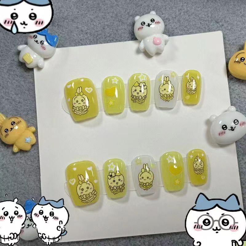 Nail Art yiji ハチワレ Hachiware う - Nail Art Emerald 리뷰 및 가격