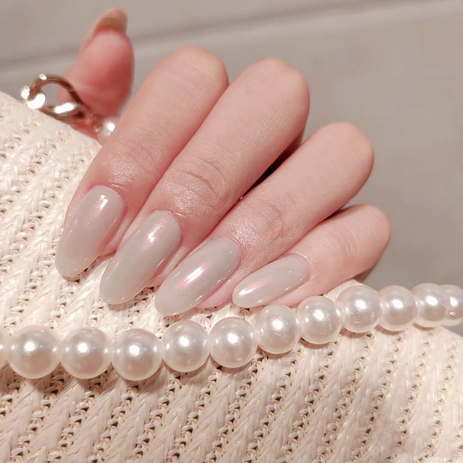 24pcs Gradient Pink White Pres - Nail Art Ombre Pink 리뷰 및 가격