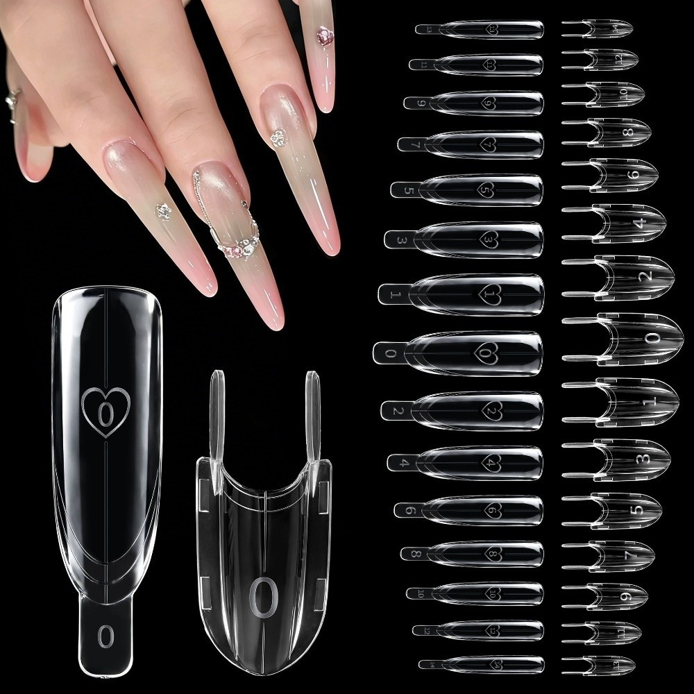 120pcs Rocket Shape Sandwich D - Nail Extension Form 리뷰 및 가격