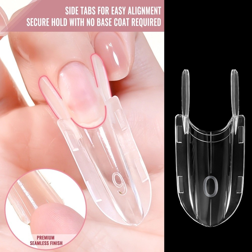 120pcs Rocket Shape Sandwich D - Nail Extension Form 리뷰 및 가격