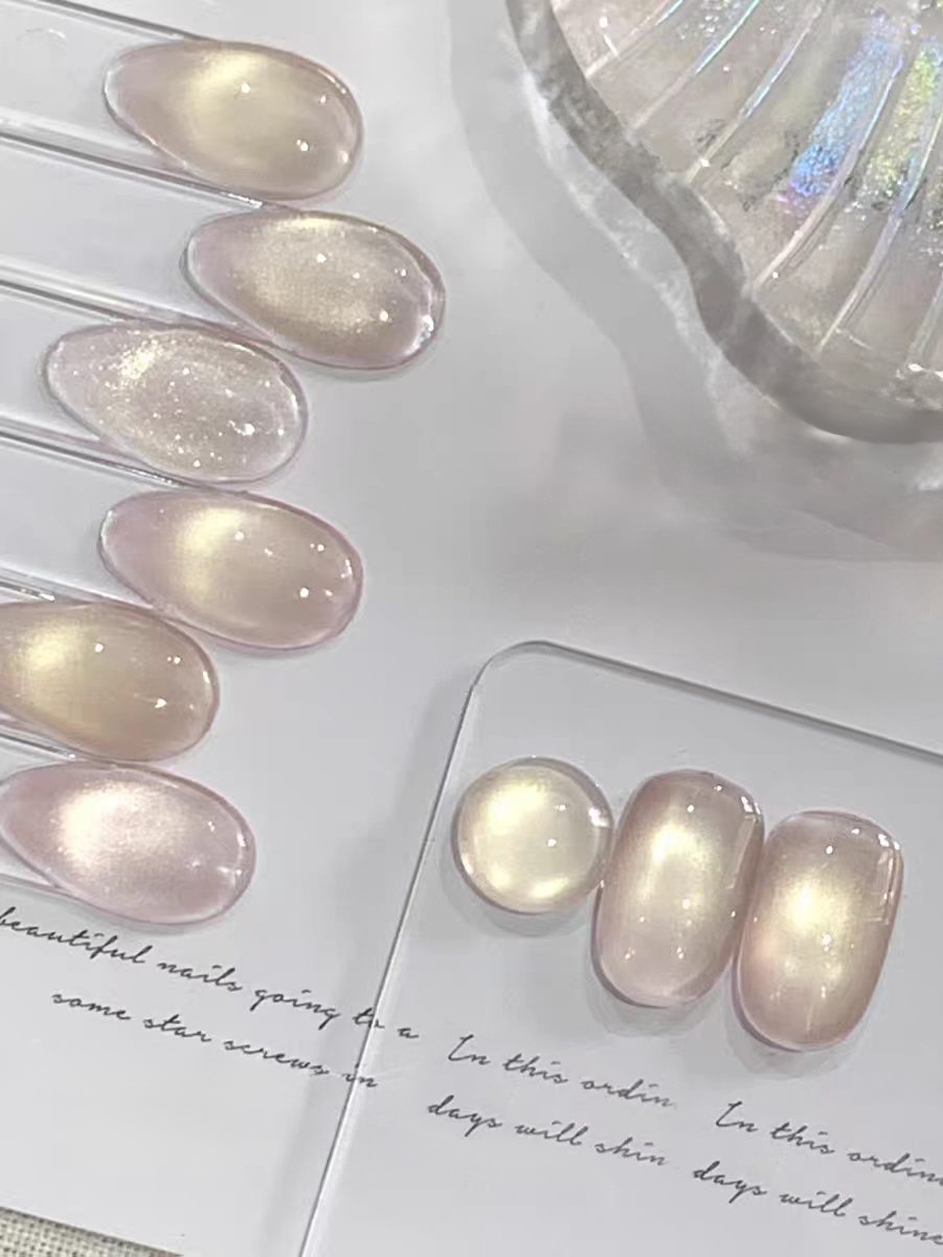 1-6pcs 12ml Icy Pink Cat Eye G - Nail Art Cat Eye Pink 리뷰 및 가격