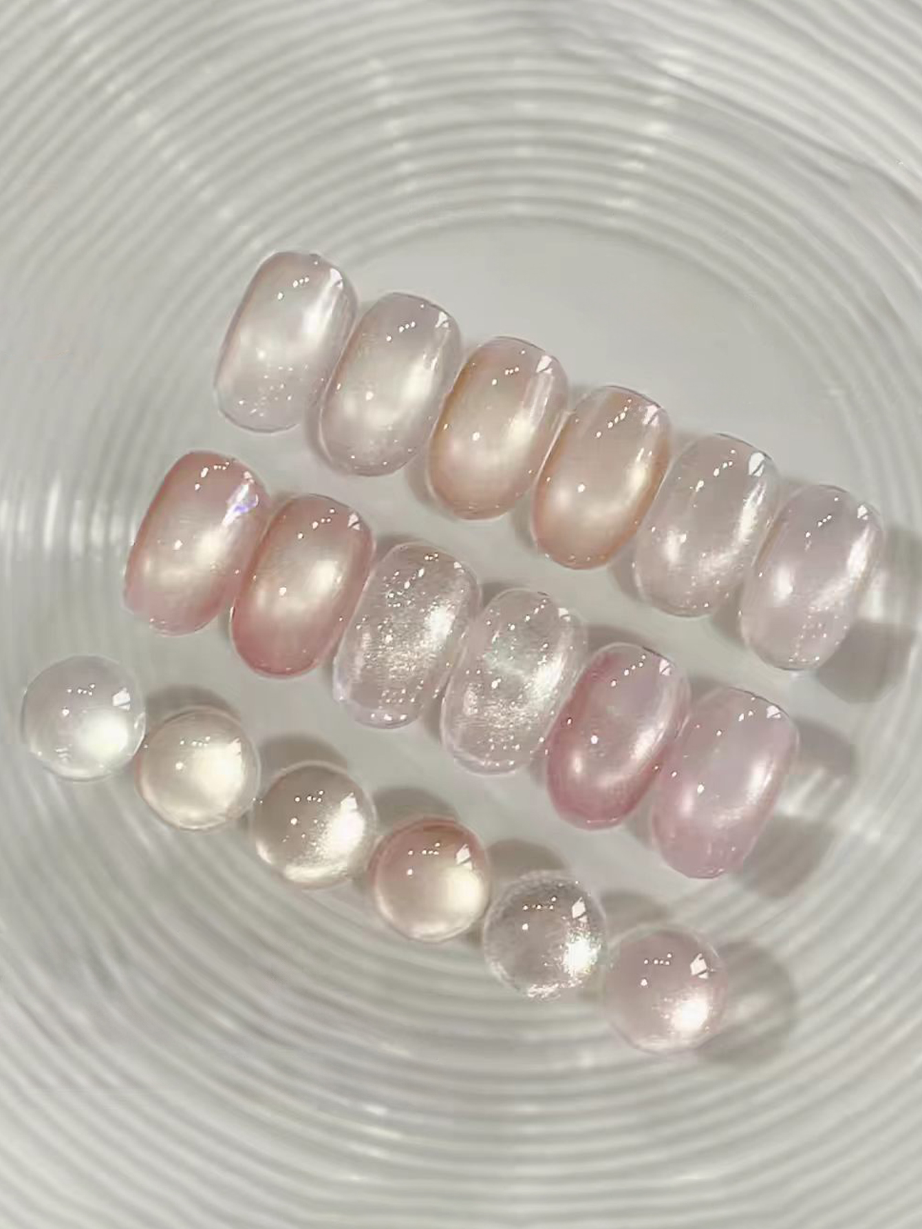 1-6pcs 12ml Icy Pink Cat Eye G - Nail Art Cat Eye Pink 리뷰 및 가격