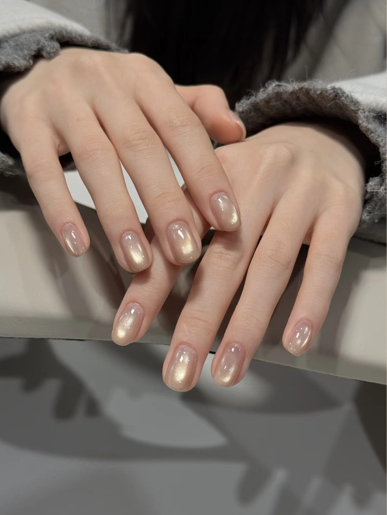 1-6pcs 12ml Icy Pink Cat Eye G - Nail Art Cat Eye Pink 리뷰 및 가격